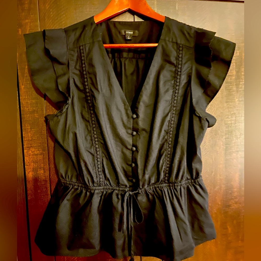 J.Crew peplum top